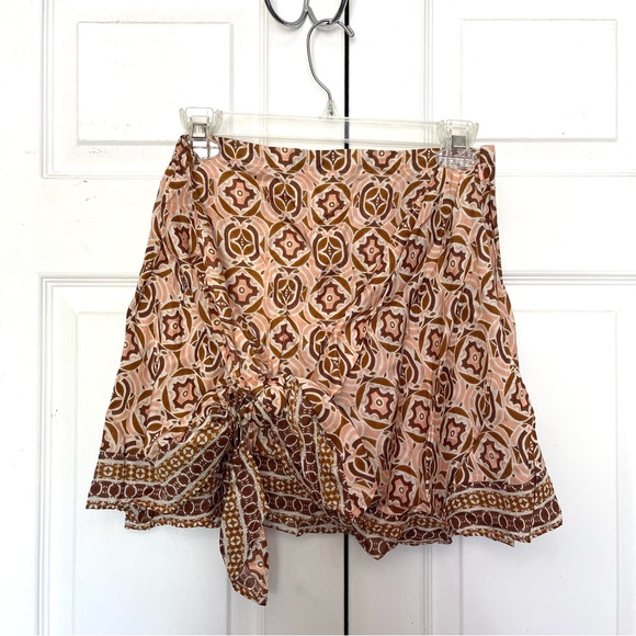 NEW Free People Imogen Sarong Wrap Skirt - Picture 3 of 6